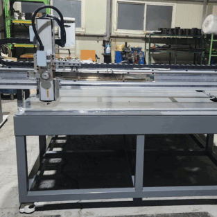 컷팅기 자동화설비 설치완료
